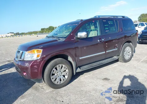 2015 Nissan Armada Platinum/Sl/Sv from USA, damaged, VIN 5N1AA0NEXFN620657